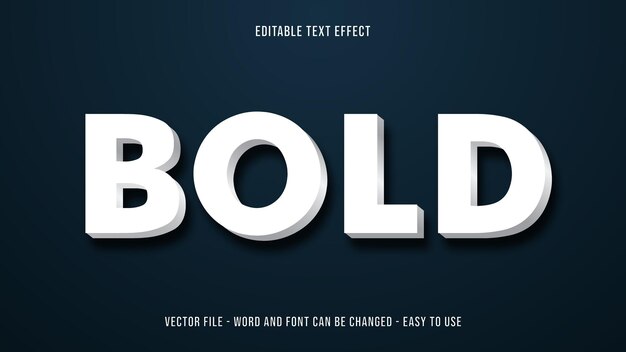 a poster that says bold text on it
