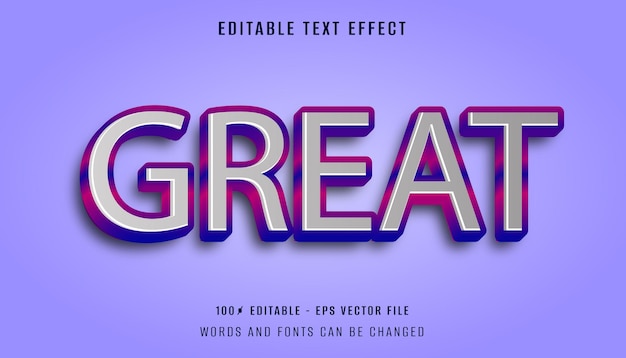 A purple and blue background with the word great on it.