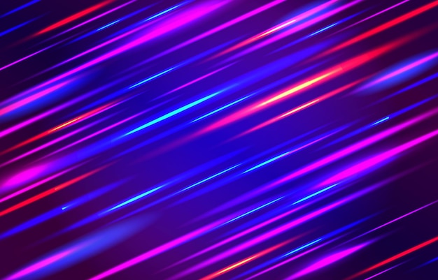 a purple and pink neon bar with a purple and blue neon bar in the background