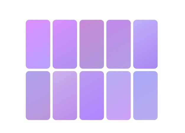 a purple and purple image of a series of squares with a white background