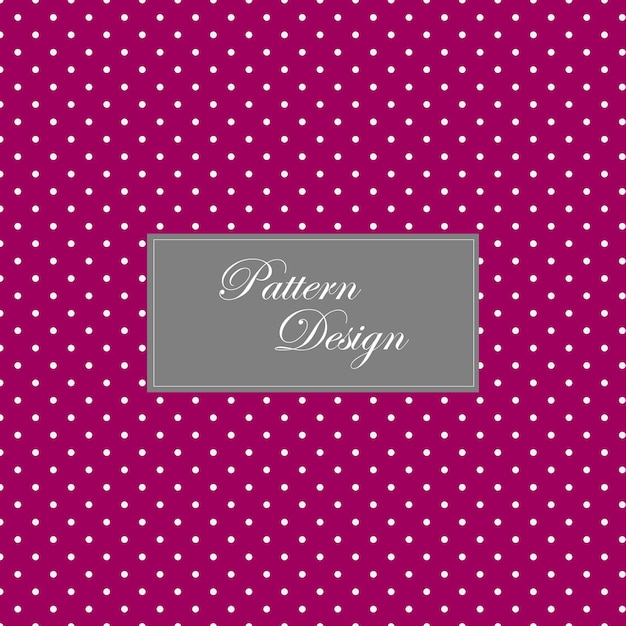 a purple background with polka dots and a label that says boho