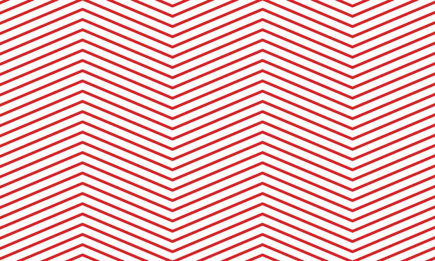 a red and white geometric pattern with the lines in red