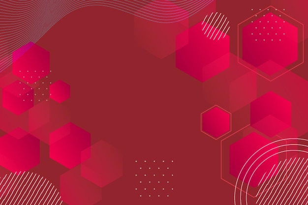 a red background with a red background with a red background with many squares and a red square