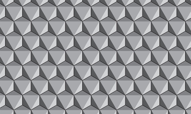 a seamless pattern of the hexagonal tiles