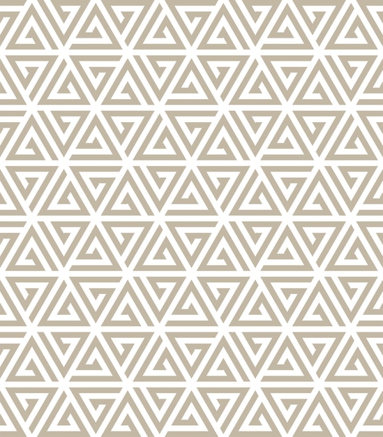 A seamless pattern with triangles.