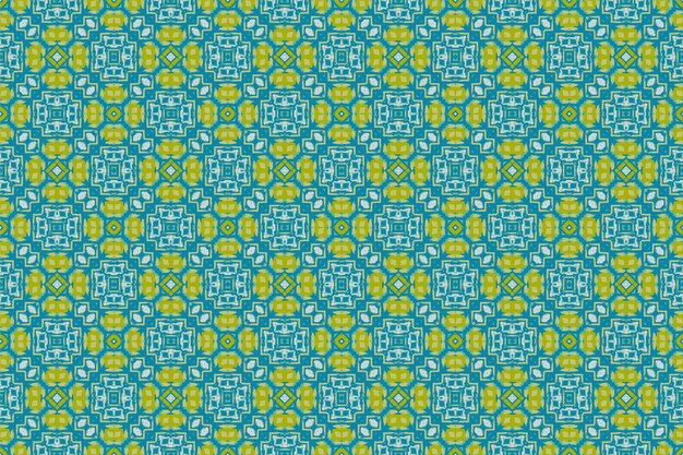 A seamless patterngeometric tribalgeometric batik ikataztec styleethnic boho seamless pattern