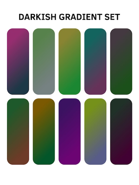 a series of multicolored buttons with different colors