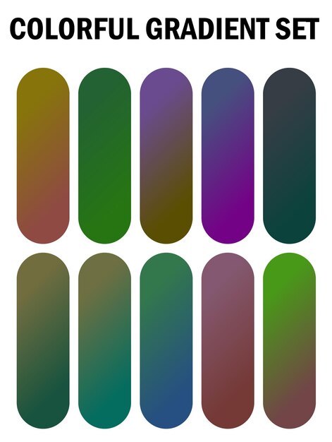 a series of multicolored lines with different colors and colors