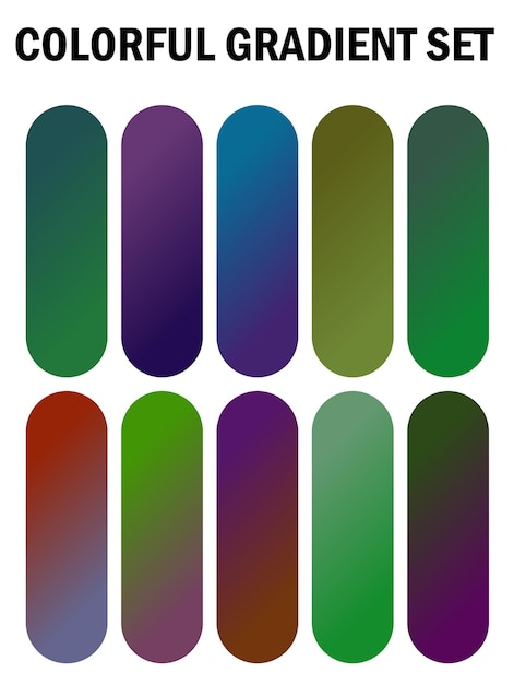 a series of multicolored lines with different colors