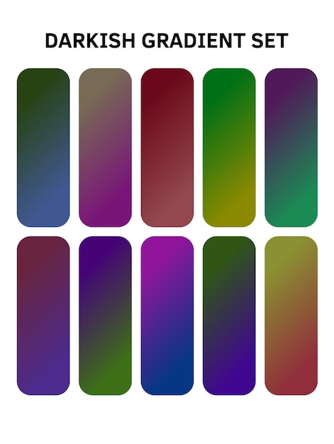 a series of multicolored squares with different colors