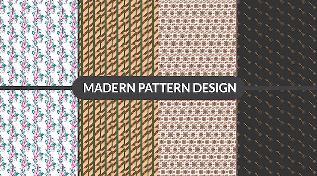 a set of patterns for a quilt design