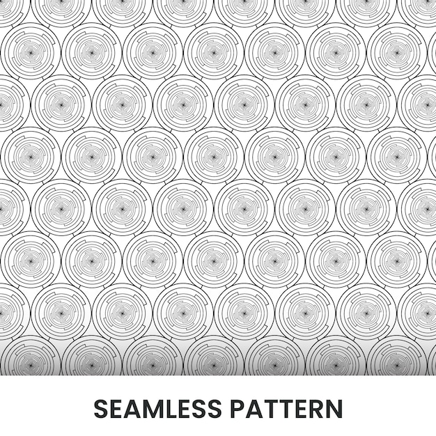 A set of seamless floral pattern