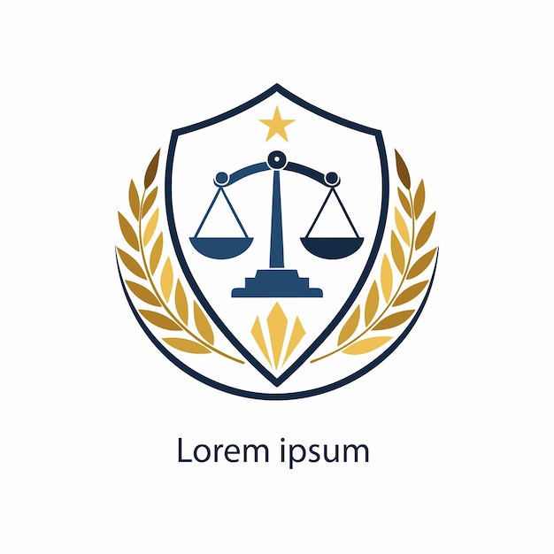 a shield with a gold star on it