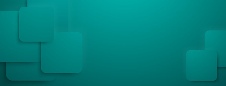 Vector a teal abstract background with layered rectangles creating a sense of depth and dimension featuring rounded corners and subtle shading giving a soft and calming visual effect