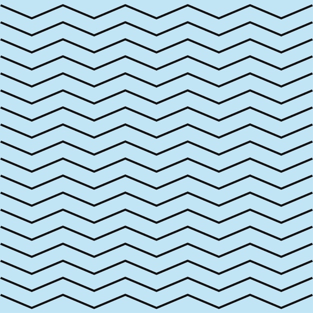 A vector drawing with a straight rigid zigzag pattern