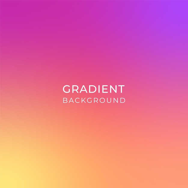 a vector template of gradient background design