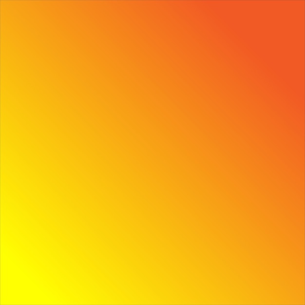 A warm diagonal gradient background transitioning from bright yellow to rich orange