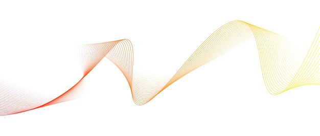 A wave of orange and red colors creating a sense of energy and excitement