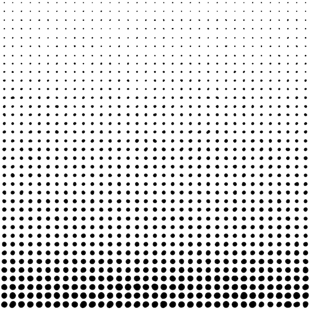 a white background with a black and white pattern of dots that say quot