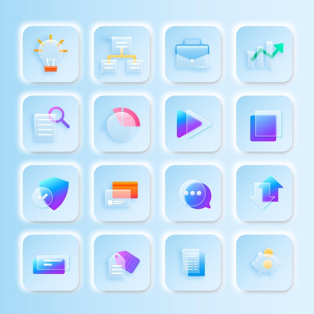 a white screen with a blue and orange logo with a blue background
