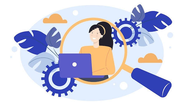 a woman is talking about business idea and strategy