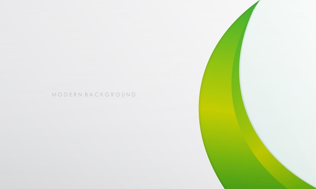 Abstarct background white and green color