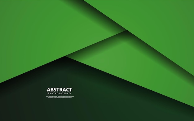 abstrac geometric shape green colors background for cover
