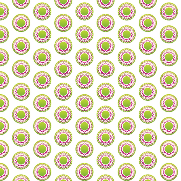 Abstract African pattern design and illustration art