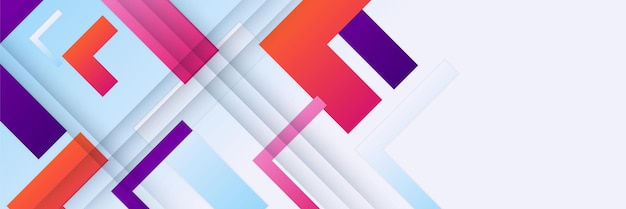 abstract arrow colorful banner background gradient dynamic vibrant geometric vector abstract graphic design banner pattern background template web landing page