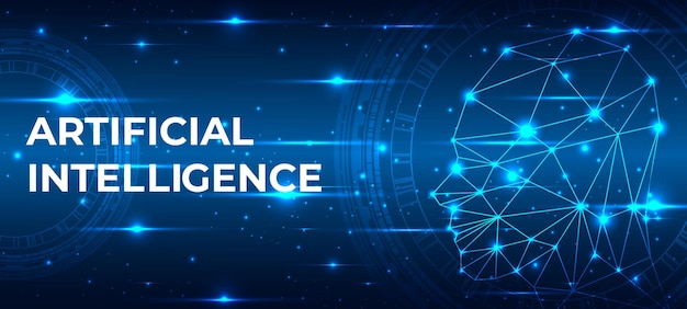Abstract Artificial Intelegence Technology Concept