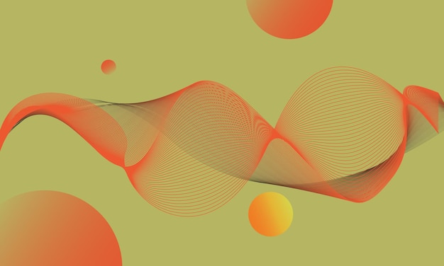 Abstract background design template with abstract theme