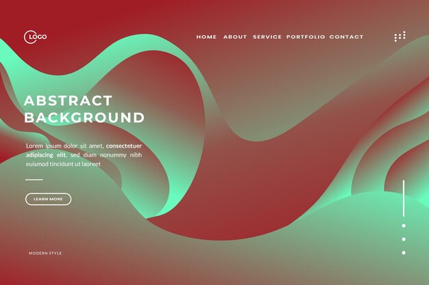 Abstract Background Dynamic Wave Colorful is used for website UI UX creativity and vibrancy