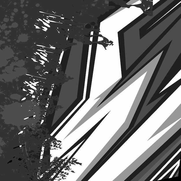 Abstract background for sports racing premium vector gray design
