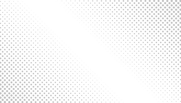 Abstract background gray dot pattern with white background