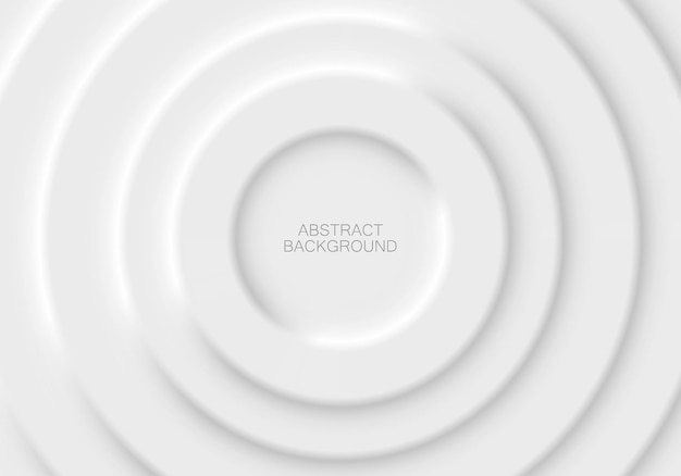 Abstract background illustration in white neomorphism style. Minimal wallpaper, backdrop.