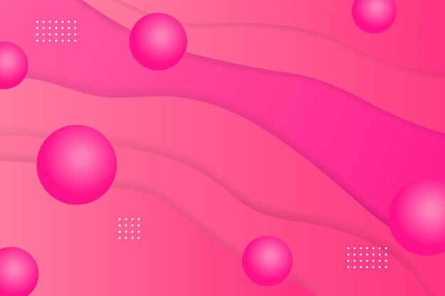 abstract background in fancy pink shimmering colors with bubbles. background with text field, template for banner, signage, cover, web, flyers, invitations. vector graphics