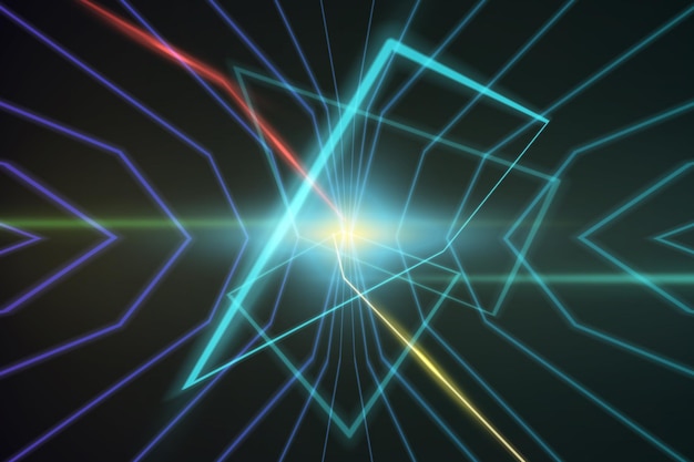 Abstract background made in 80s style