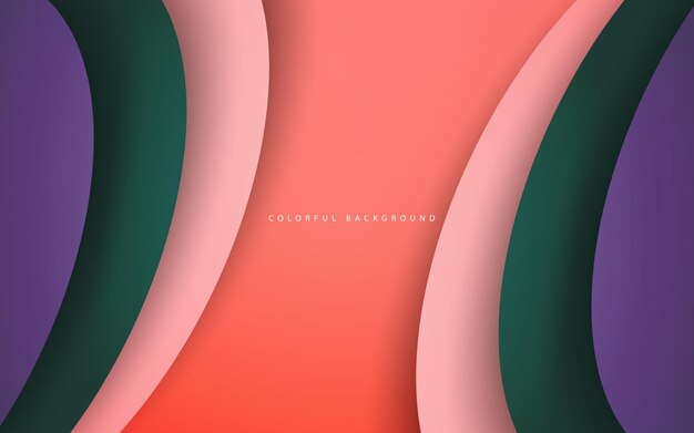Abstract background multicolor