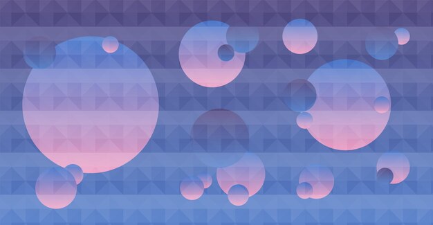 Abstract background of geometric shapes Colorful gradient mosaic backdrop Geometric triangular background vector