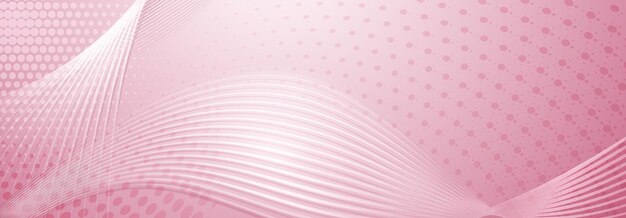 abstract background of halftone dots and curved lines