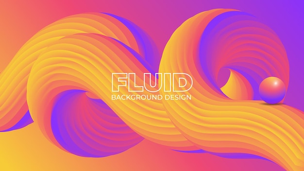 abstract background shape organic fluid colorful background design