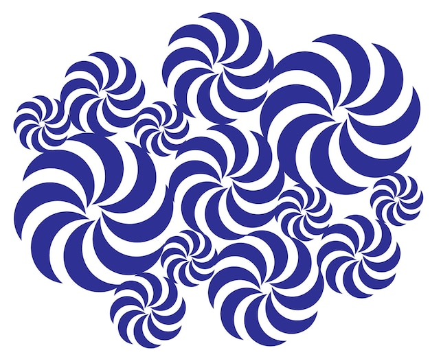 Abstract background, swirls and waves. Graphic resource in vector for graphic and web design