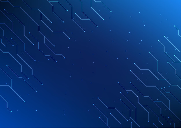 Abstract background technology Technological circuits are on the boards of hightech electronic
