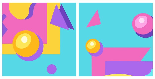 abstract background template with space style space vector design with flat style