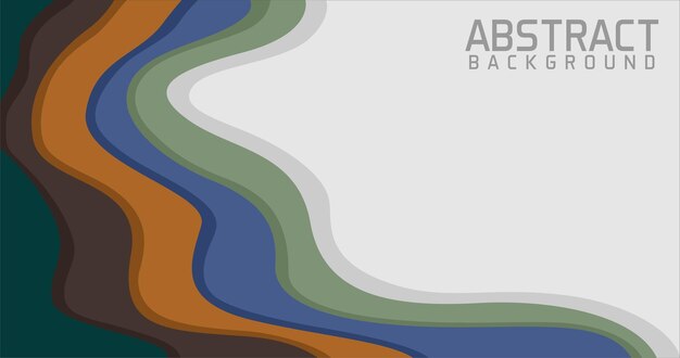 Abstract background vector with color effect