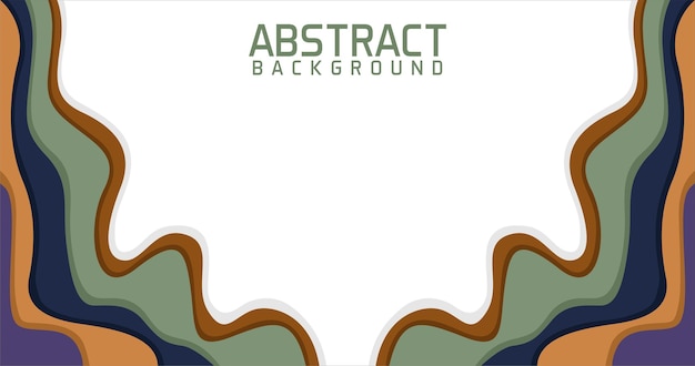 Abstract background vector with color effect