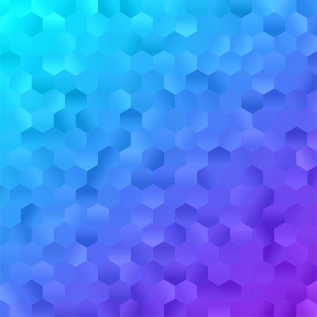 Abstract background wallpaper. Colorful triangle polygon hexagon premium vector