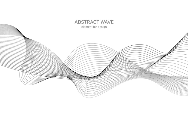 abstract background wave element for design.