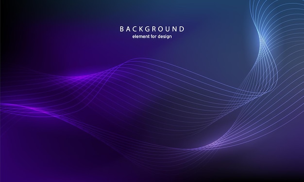 Abstract background. Wave element for design.