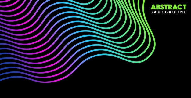 abstract background with bright colors trendy style vector design